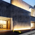 Linear Up LED Outdoor Wall Washer Lights Wall Landscape Lamp with Baffle - Lamp Outdoor