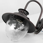 Creative Glass Metal LED Waterproof Modern Outdoor Wall Lamp Wall Sconce Lighting - Lamp Outdoor