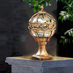 Creative Round Ball Waterproof LED European-style Fence Post Lights - Lamp Outdoor