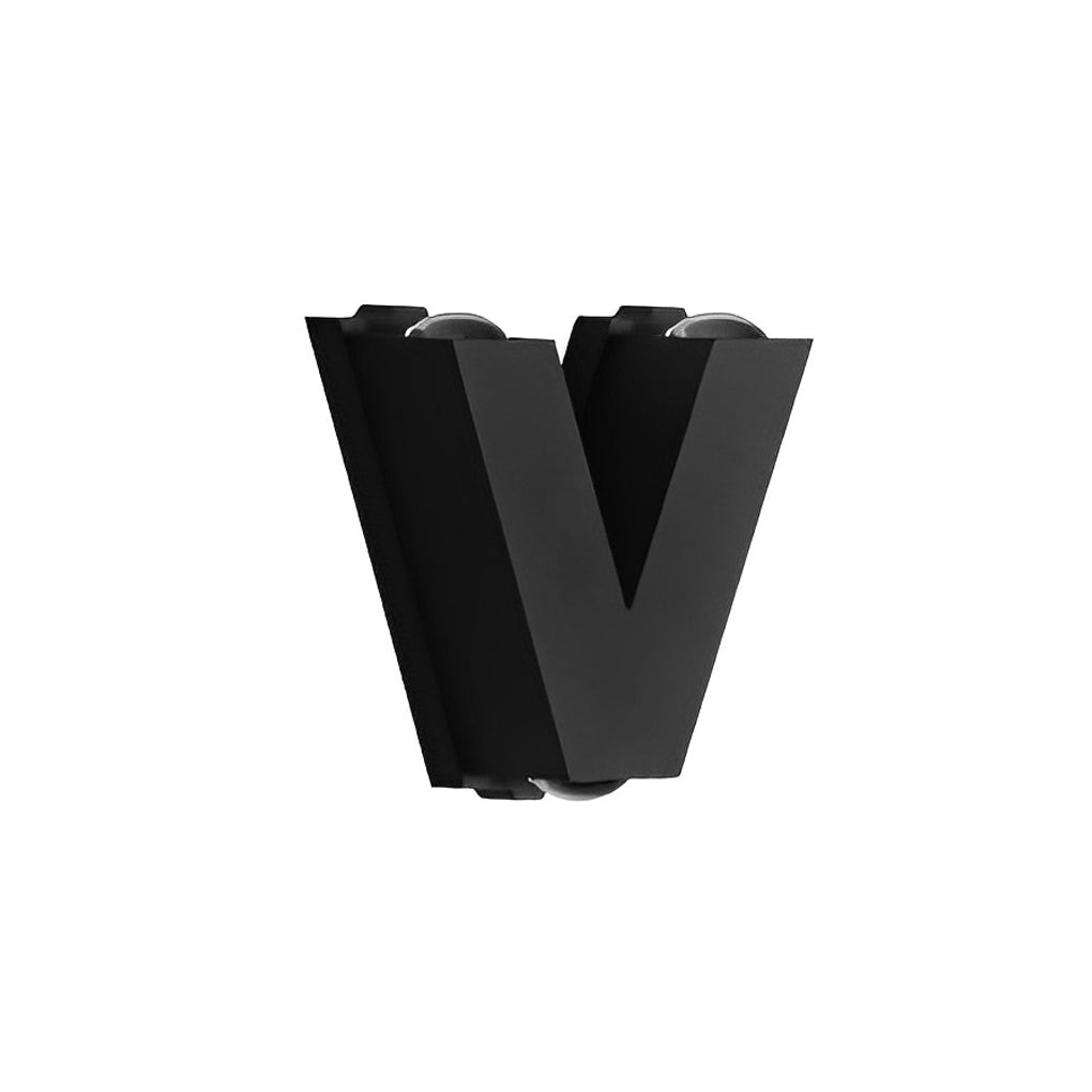 N/V/W Letters Creative Waterproof Modern LED Outdoor Wall Sconce Lighting - Lamp Outdoor