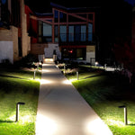 Eco-Friendly Smart LED Outdoor Lawn Lamp Solar Path Lighting with Auto On/Off - Lamp Outdoor
