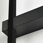 Interlaced Line Strips Waterproof Led Black Modern Outdoor Wall Lights - Lamp Outdoor