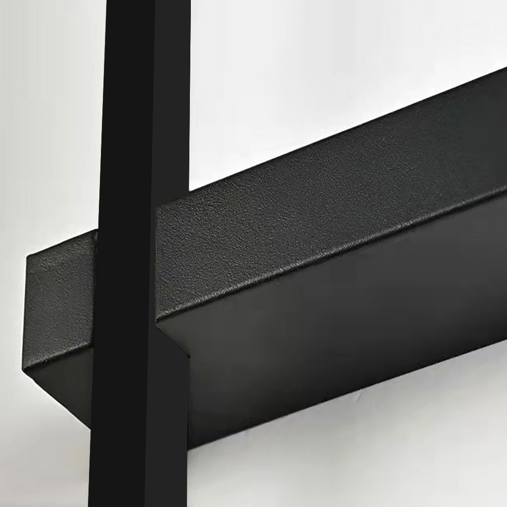 Interlaced Line Strips Waterproof Led Black Modern Outdoor Wall Lights - Lamp Outdoor