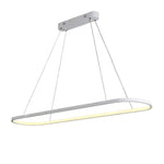 Junel Minimalist Oval Interior Hanging Pendant Light - Lamp Outdoor