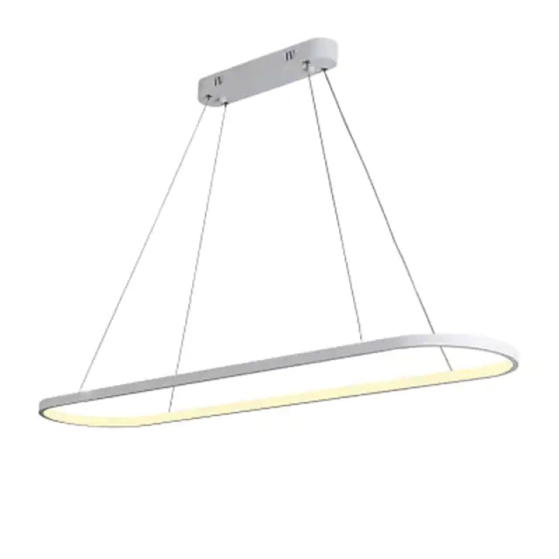Junel Minimalist Oval Interior Hanging Pendant Light - Lamp Outdoor