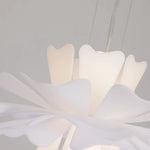 Niva Elegant Flower Pendant Light White - Lamp Outdoor
