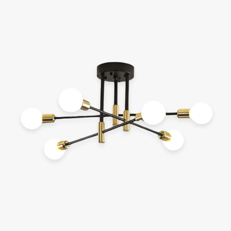 Lindsy Retro Satellite Shape Ceiling Light - Lamp Outdoor