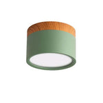 Jojo Cylindrical Flush Mount Ceiling Light - Lamp Outdoor