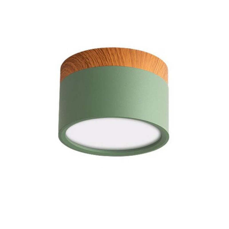 Jojo Cylindrical Flush Mount Ceiling Light - Lamp Outdoor