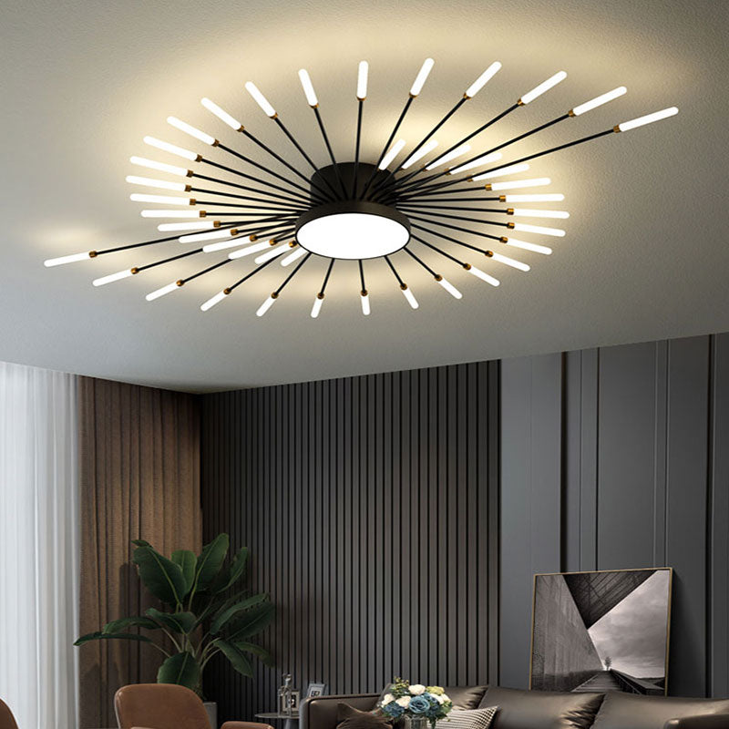 Wesley Modern Home Decoration Fireworks LED Ceiling Light - Lamp Outdoor