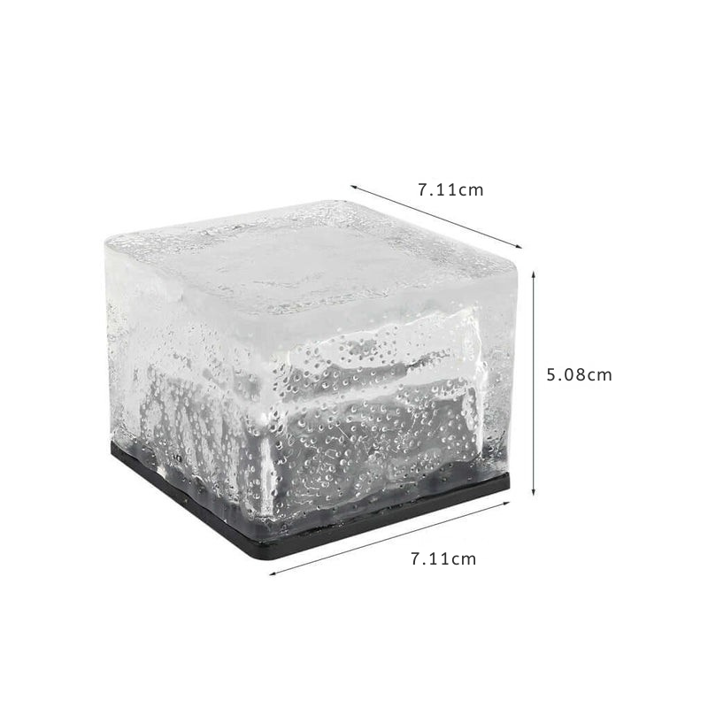 Maglene Ice Cube Colorful Modern  Crystal Outdoor Step Lights