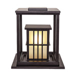Square Exterior Pillar Lights Modern Style - Lamp Outdoor