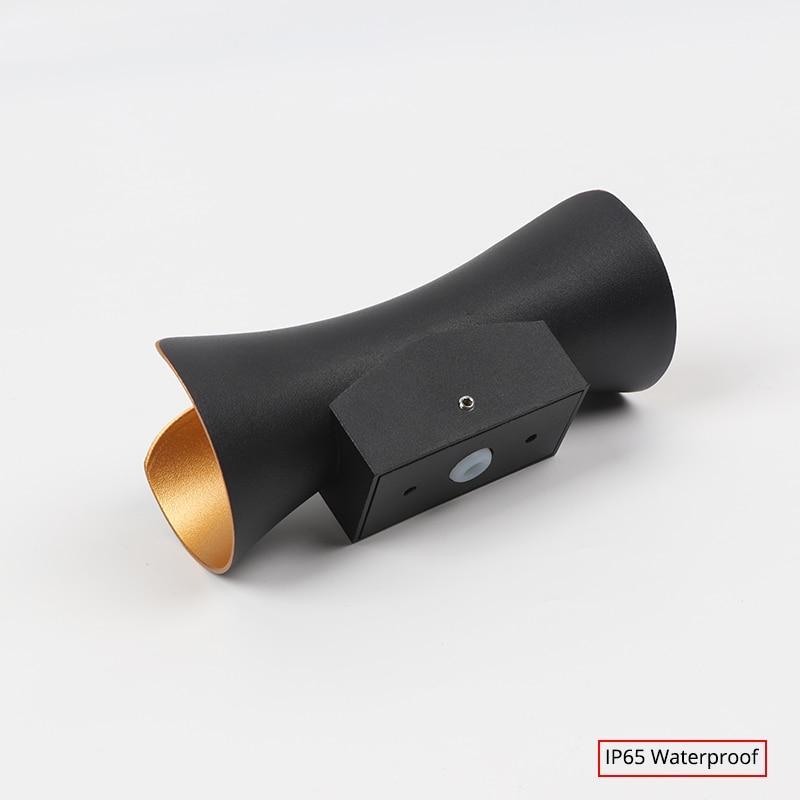 Noxel Curved Outdoor Wall Mounted Led Lamp - Lamp Outdoor