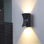 Vexto Modern Black Metal LED Outdoor Wall Lamp - Lamp Outdoor