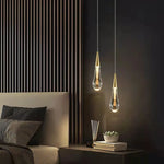 Teardrop Gold Pendant Light - Lamp Outdoor