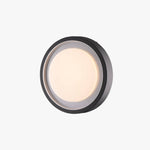Ray Modern Circular Disc Shape Metal Outdoor Wall Lamp - Lamp Outdoor