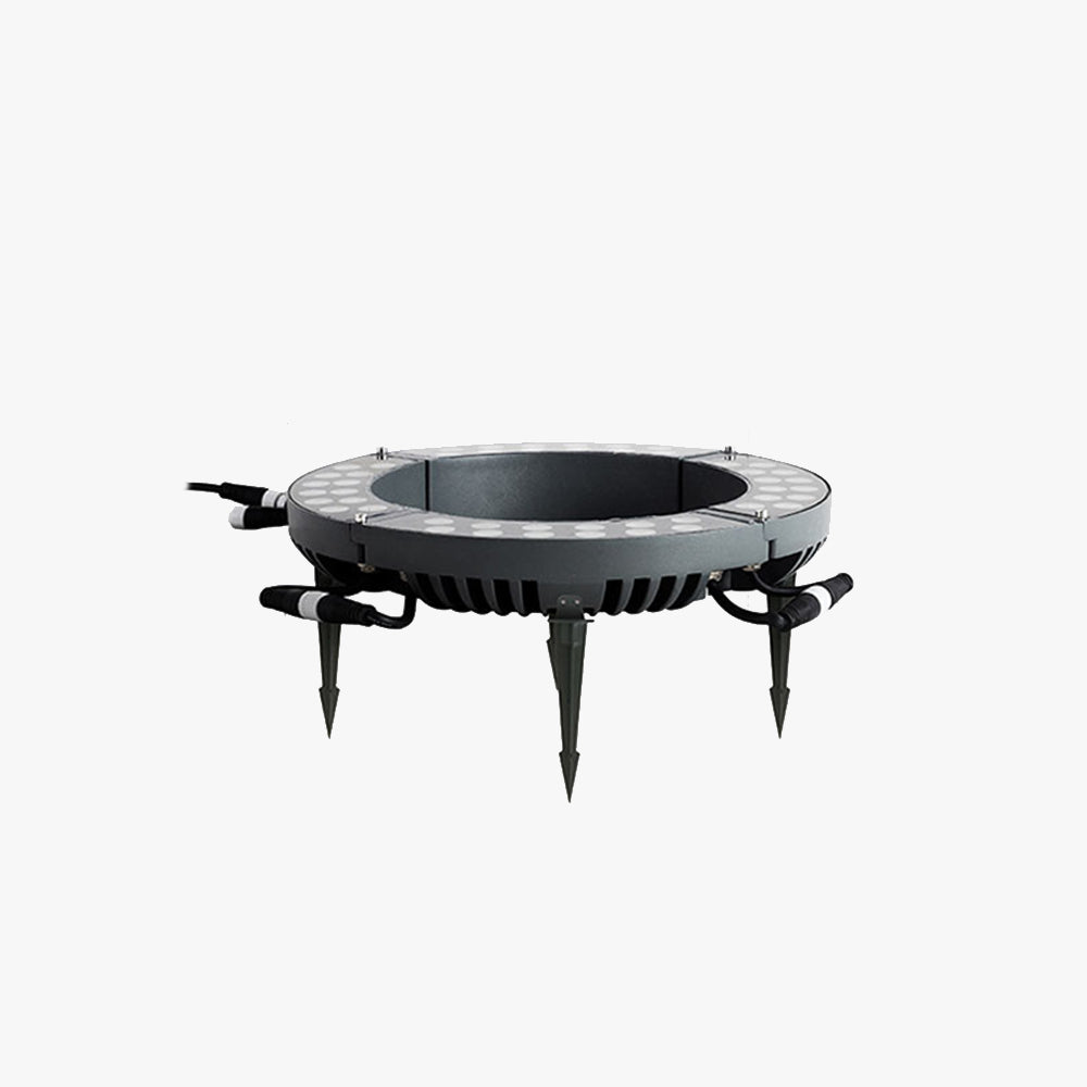 Ray Modern Irregular Metal Glass Outdoor Ground Light for Trees - Lamp Outdoor