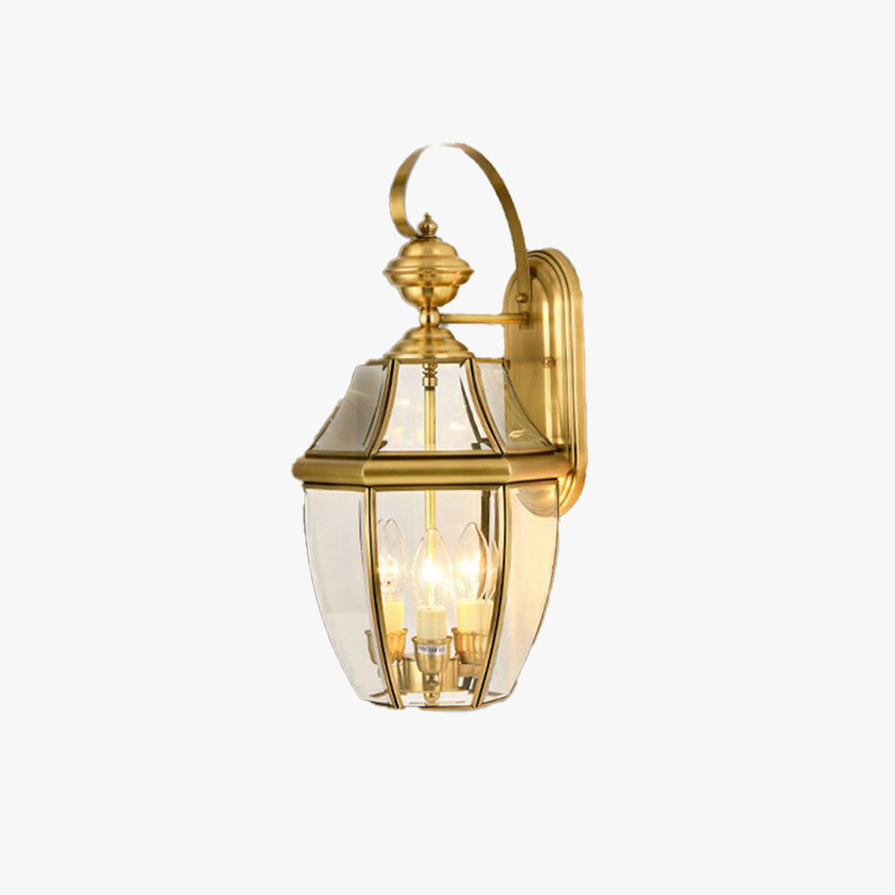 Silva Vintage Lantern Metal Outdoor Wall Lamp - Lamp Outdoor