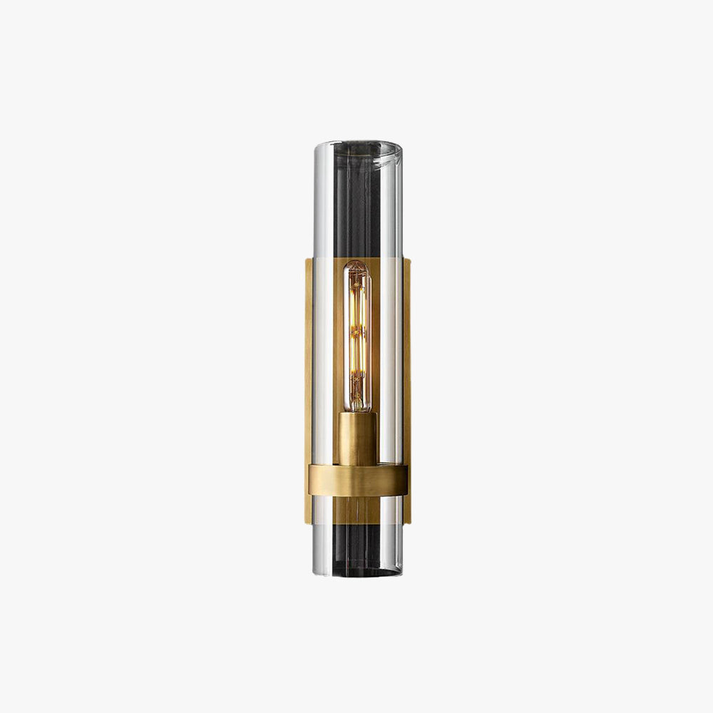 Enya Glass Cylinder Modern Wall Light - Lamp Outdoor