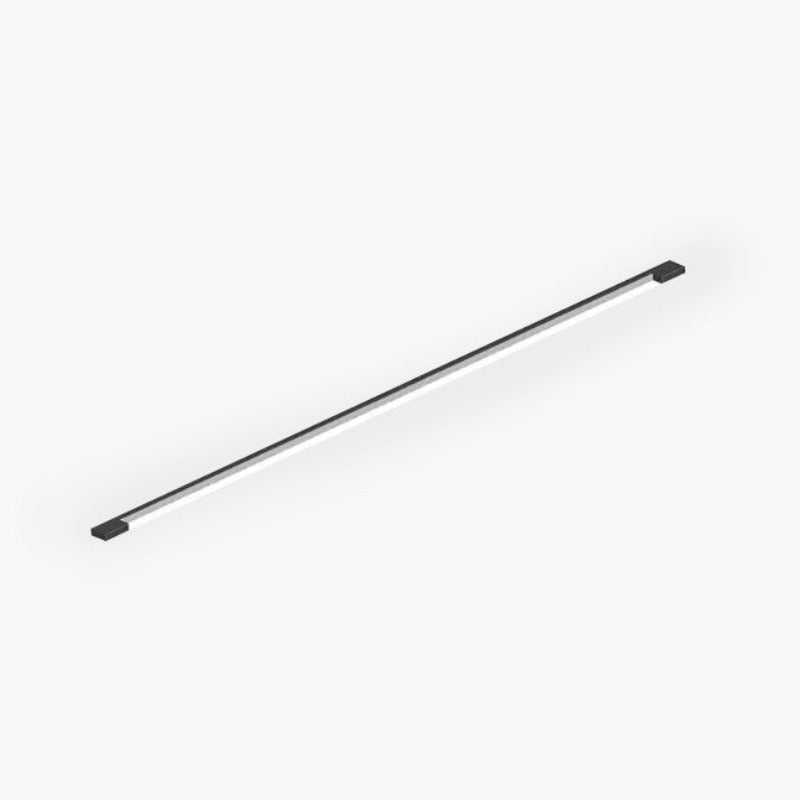 Liora Modern Slim Linear Black LED Wall Lamp - Lamp Outdoor