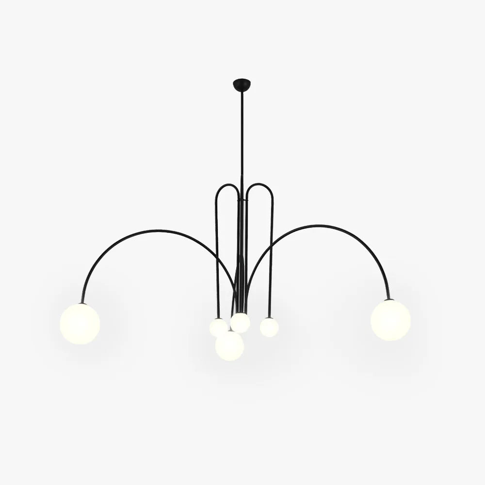 Monica Pendant Light Double Layer Glass Bubble - Lamp Outdoor