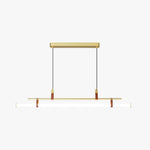 Inari Modern Linear Metal Pendant Light,Black/Gold - Lamp Outdoor
