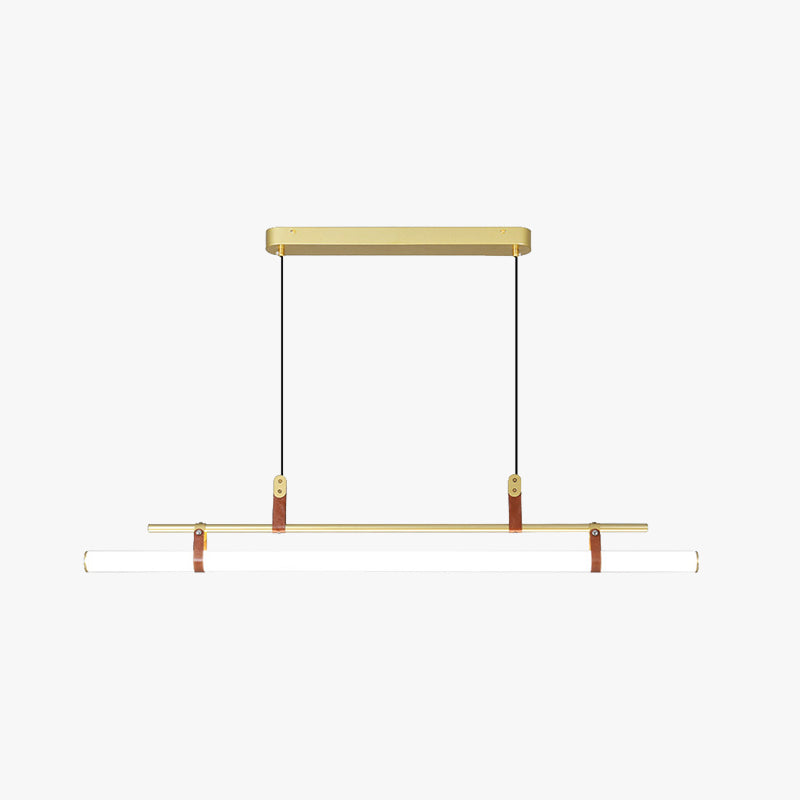Inari Modern Linear Metal Pendant Light,Black/Gold - Lamp Outdoor