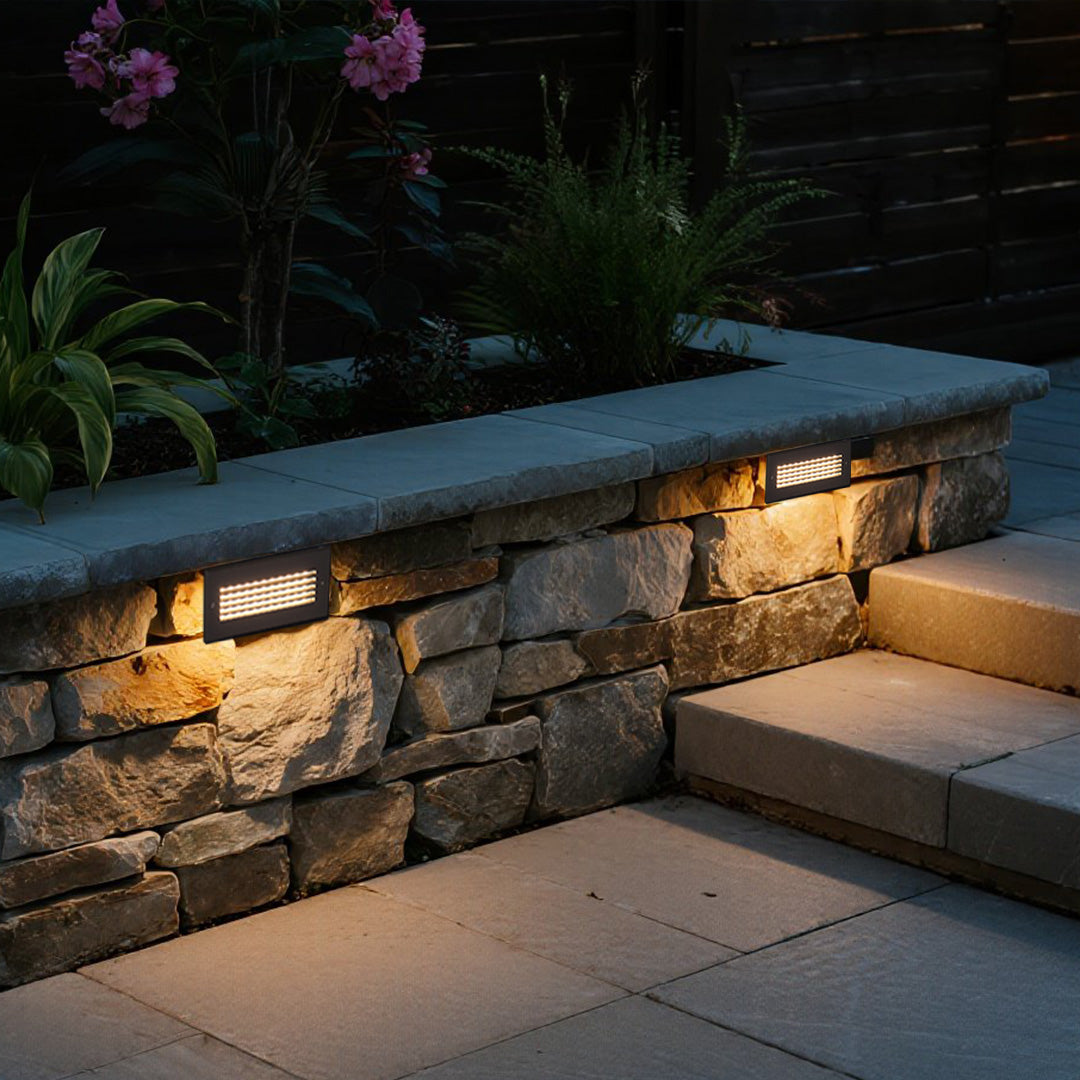 Outdoor LED Step Lights Minimalist Style - Lamp Outdoor