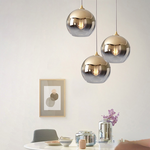 Brina Frosted Balloon Pendant Light Gradient - Lamp Outdoor