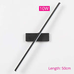 Struve Rotatable Wall Lamp for Bedroom, Black/White - Lamp Outdoor