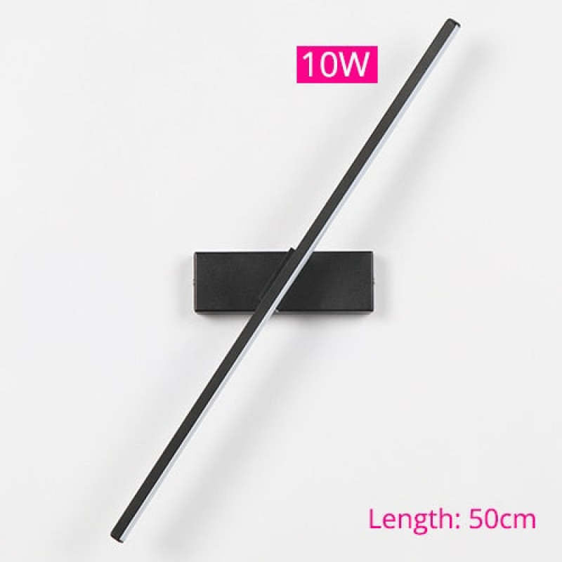 Struve Rotatable Wall Lamp for Bedroom, Black/White - Lamp Outdoor