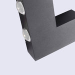 V-shaped Waterproof LED Black Modern Outdoor Wall Lamp Wall Washer Light - Lamp Outdoor