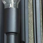 Square Waterproof LED Black Retro Outdoor Wall Lamp Exterior Lights - Lamp Outdoor