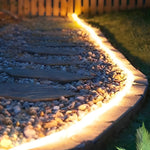 0.39'' Waterproof Recessed LED Under Tread Stair Lighting Modern Flexible Strip Light - Lamp Outdoor