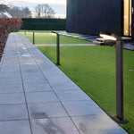 Minimalist LED Black Lawn Lamp Modern, Aluminum Outdoor Lighting - Lamp Outdoor
