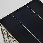 Artistic Gold Cuboid Pathway Bollard Lights with LED Solar or Hardwired Asian-Inspired Design - Lamp Outdoor