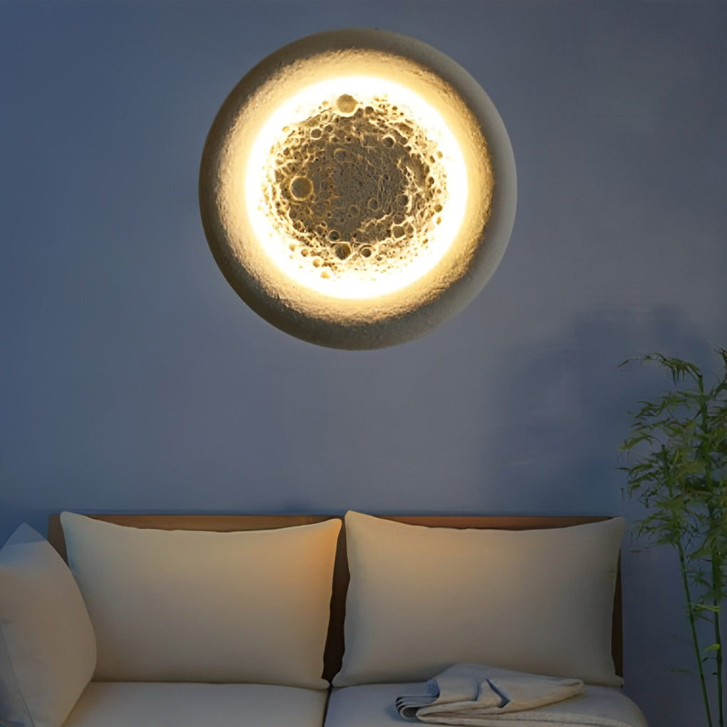 Moon Craters Design LED Waterproof Modern Outdoor Wall Lamp Exterior Lights - Lamp Outdoor