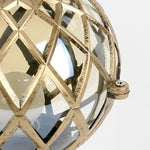 Glass Aluminum Round Ball Waterproof LED Outdoor Fence Post Lights - Lamp Outdoor