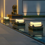 Waterproof LED Modern Solar Deck Post Lights Outdoor Fence Post Lights - Lamp Outdoor