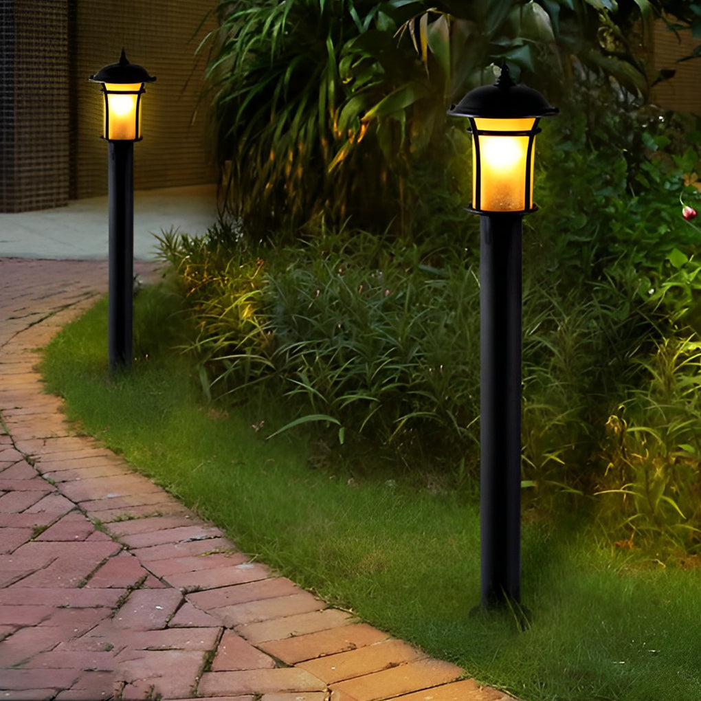 Classic Old England-Style Waterproof LED Garden Lamp - Lamp Outdoor