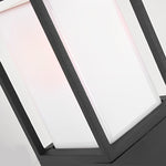 31.49 Inch High Black Aluminum Bollard Path Lights Elegant Square Outdoor Lighting - Lamp Outdoor