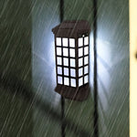 Solar LED Light-controlled Motion Sensor Modern Outdoor Wall Lamp - Lamp Outdoor