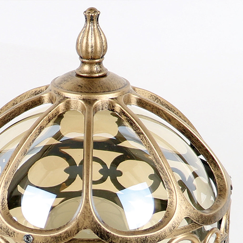 Creative Round Ball Waterproof LED European-style Fence Post Lights - Lamp Outdoor