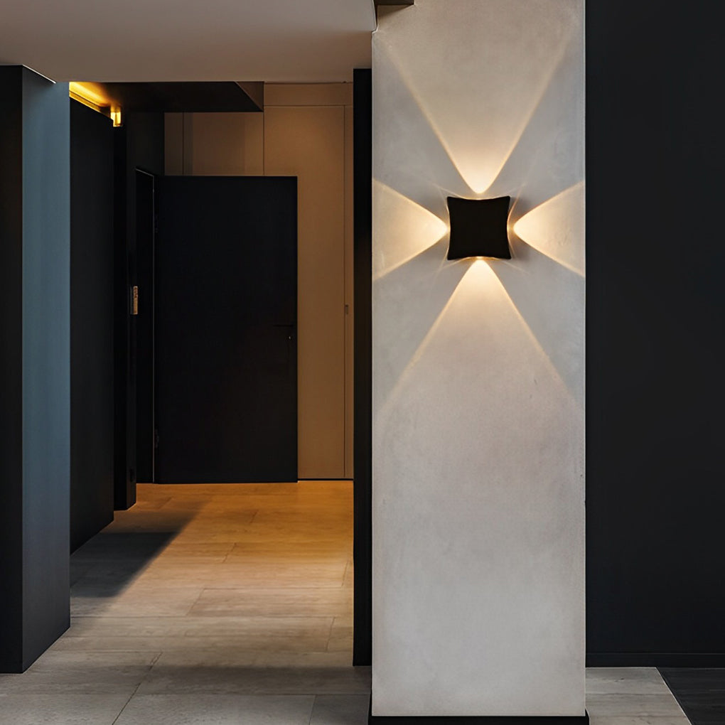 Four Way Wall Light Facade Light Outdoor LED 8W 4W 19W 6W Waterproof - Lamp Outdoor