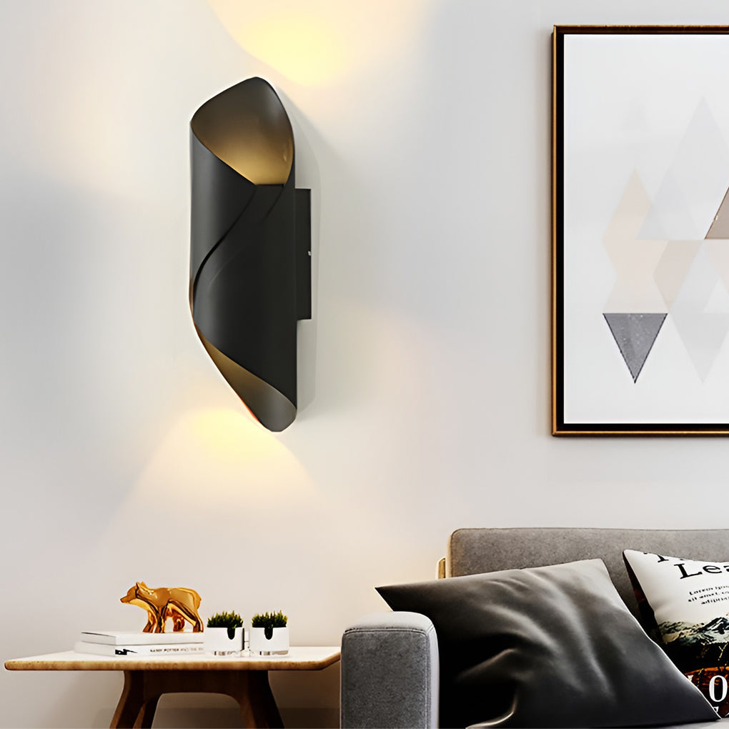 Outdoor LED Up and Down Light Waterproof Modern Wall Sconce Lighting - Lamp Outdoor