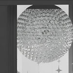 Square Crystal Glass Ball LED Waterproof Solar Lights Fence Post Lamp - Lamp Outdoor