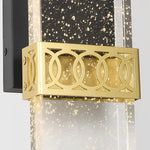 Bubbles Crystal LED Waterproof Black Simple Modern Outdoor Wall Lights - Lamp Outdoor