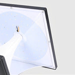 Creative Square LED Waterproof Black Retro Solar Fence Post Lights - Lamp Outdoor