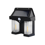 Tungsten Bulb Solar Wall Lanterns Dusk to Dawn Motion Senor Lighting - Lamp Outdoor