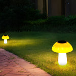 Mushroom Solar LED Lawn Light Smart, Waterproof for Outdoor Gardens and Parks - Lamp Outdoor